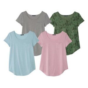 4 pack /pocket Tshirts in 1X